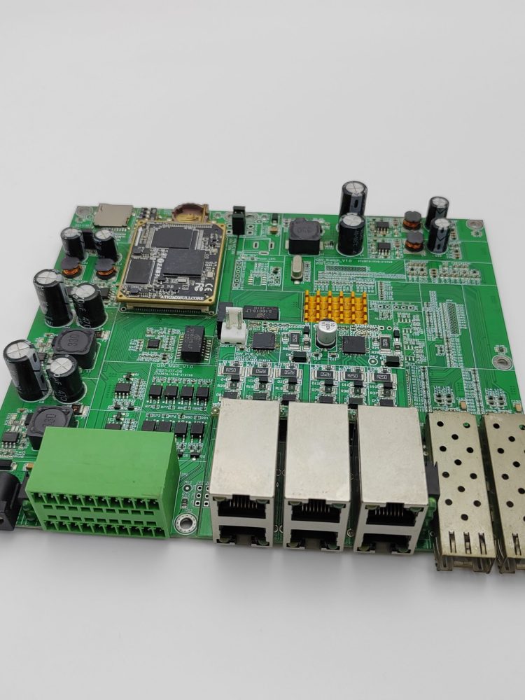 8口边缘计算网关主板